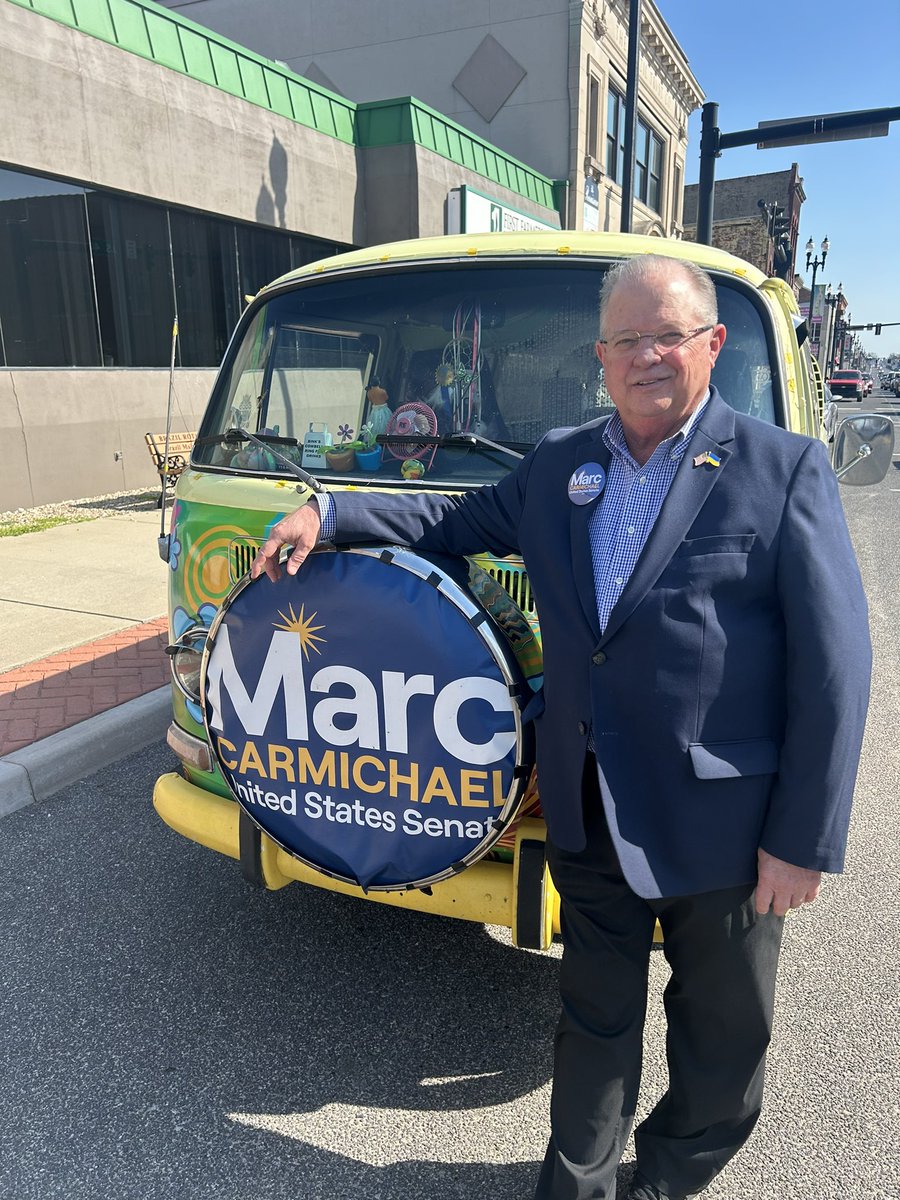 On Policy &amp; Politics with Dave Crooks, my guest is Marc Carmichael (D). Learn more about his positions on top issues. 📻
Tune-in this Saturday morning
5am 92.7 WFNB 
6am 105.5 WVIG
7am 104.9 WAXI 
7am 103.1, 99.3, WAKO 
8am 106.9, 99.5 WAMB 
8am 96.7 WFML 
marcforindiana.com