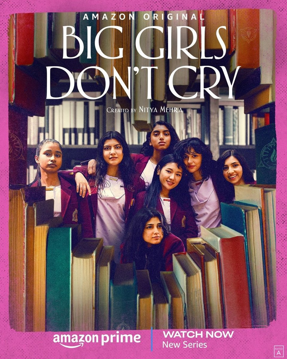 Amazon Original New Series #BigGirlsDontCry Streaming Now On #PrimeVideo.

Starring: #PoojaBhatt, #ZoyaHussain, #LovleenMisra, #MukulChadda, #RaimaSen, #DalaiTenzinLhakyila, #AvantikaVandanapu, #AneetPadda, #AkshitaSood & More.
Created By #NityaMehra.

#BGDCOnPrime #PrimeVerse