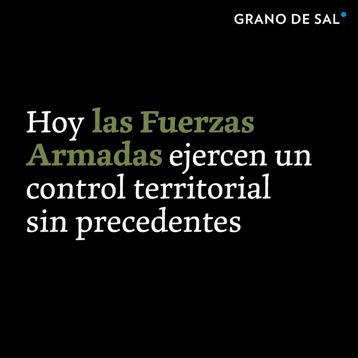 GranodeSal's tweet photo. 📌 🧂🪖
#NOVEDADGS

¿Cómo se justifica la participación de las Fuerzas Armadas en la preservación de la seguridad pública de México?

Las respuestas en el #libronovedad: ⤵️

#Militares #FuerzasArmadas #México #Militarización https://t.co/KNkoXyJSvW