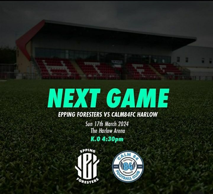 Our next charity game we are hosting Epping Foresters at the Harlow Arena this weekend. Kick off is at 4:30pm, Free admission but donations will be greatly appreciated on the doors. Food and drinks will also be available. We hope to see you there! ❤