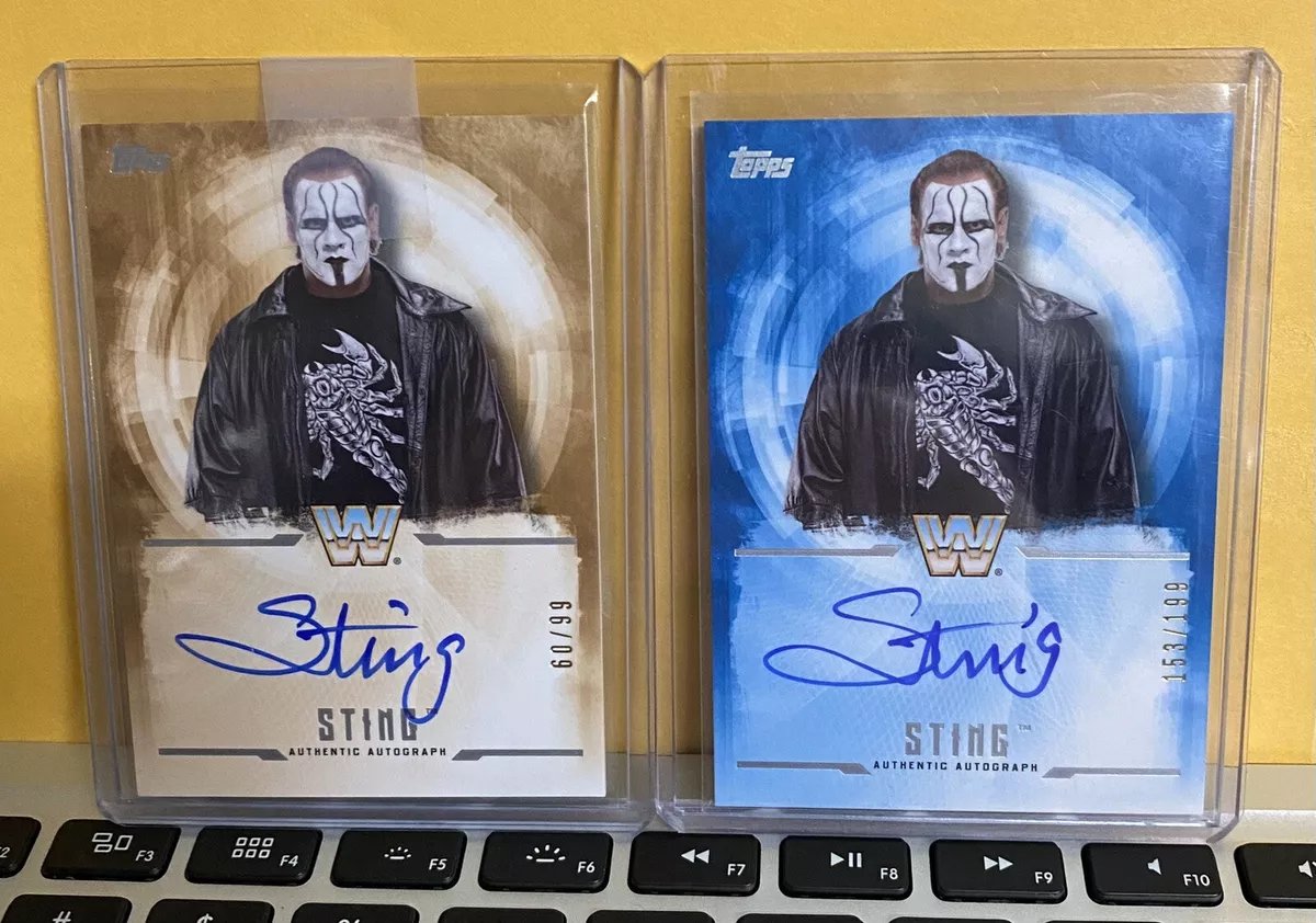 Sting 2017 WWE Topps Undisputed   Autograph Card.

🔗  ebay.us/onOI8q

#WrestlingCardWednesday #TradingCards #WrestlingWednesday  #CardCollector