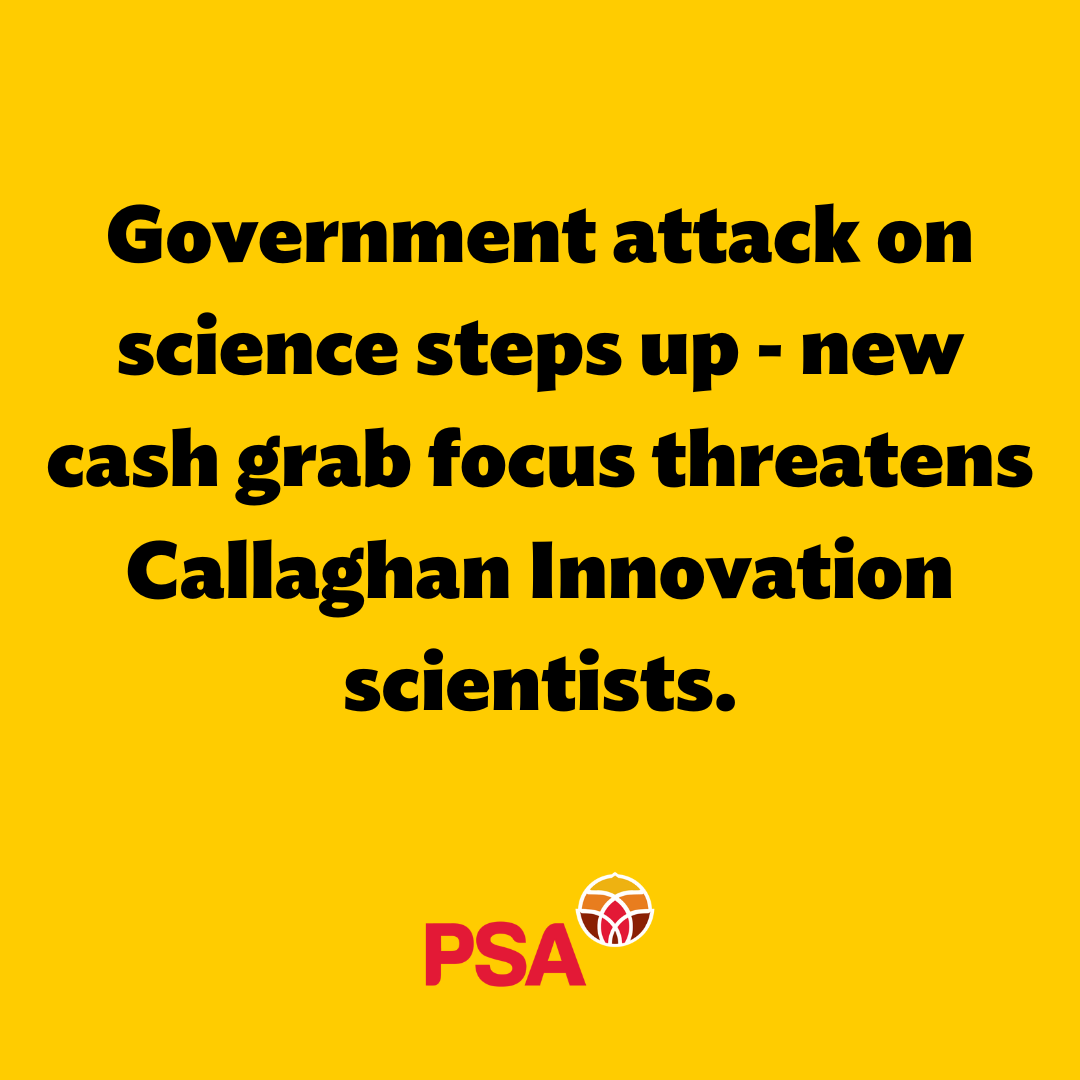 Callaghan Innovation’s new focus on commercial-only research threatens the livelihoods of scores of scientists and risks damaging long term research that benefits New Zealand. Read the full media release: bit.ly/3wPD1AJ