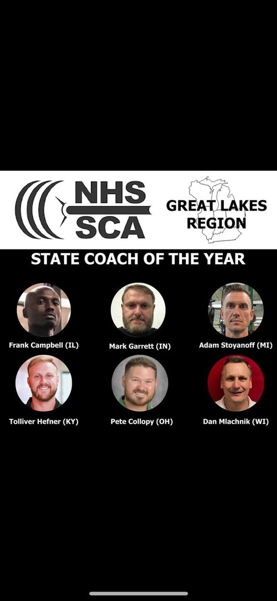 Proud to announce that our very own Coach Mark Garrett has been named NHSSCA Indiana Strength Coach of the Year! Nobody better!! Comgrats <a href="/WERCP/">CP Bulldog Strength</a>