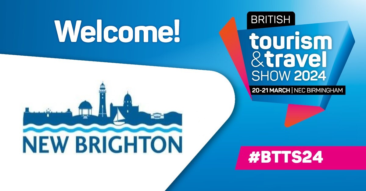 Next Wednesday and Thursday we will be partnering with Marketing Liverpool as we share the Visit Liverpool stand at the British Tourism and Travel Show at the NEC, Birmingham to promote New Brighton and Wirral to National and International Coach and Tour Operators #btts24