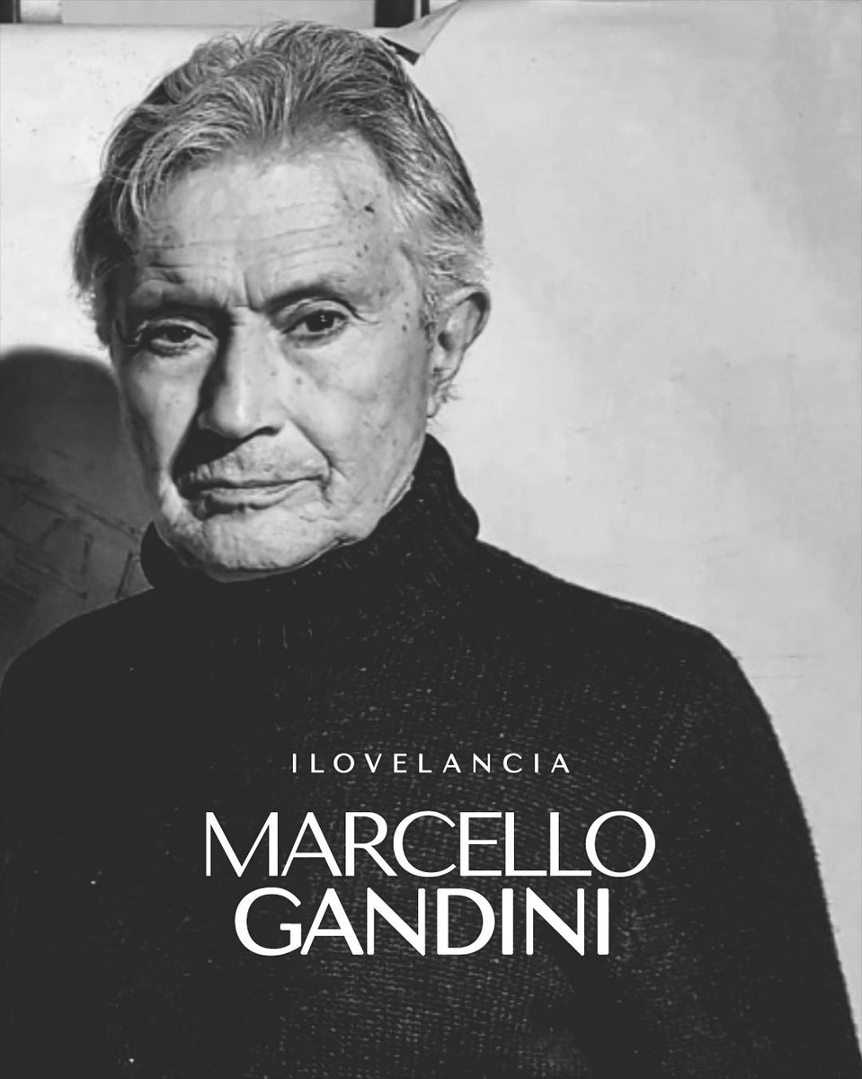 MARCELLO GANDINI (Torino, 26 agosto 1938 – Rivoli, 13 marzo 2024)