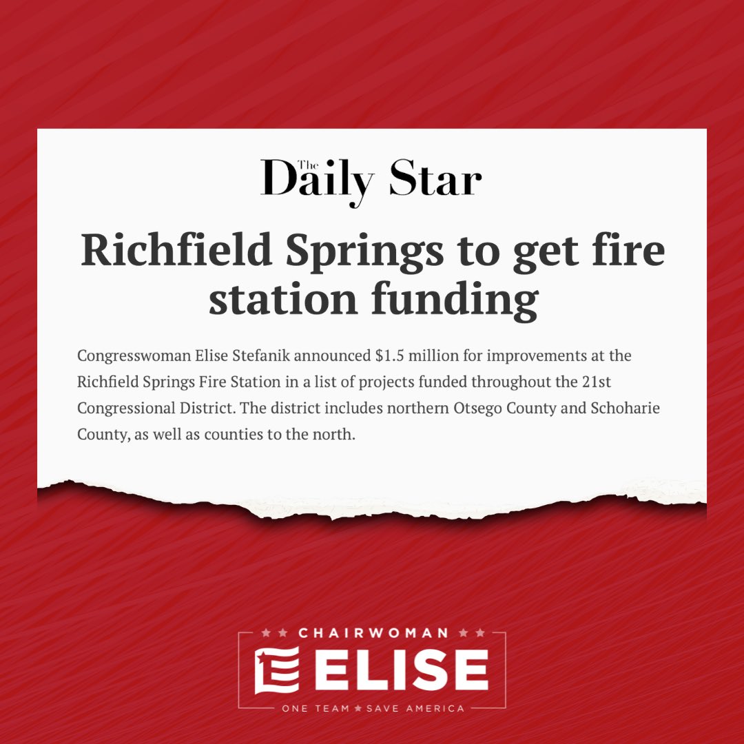 Elise Stefanik tweet media