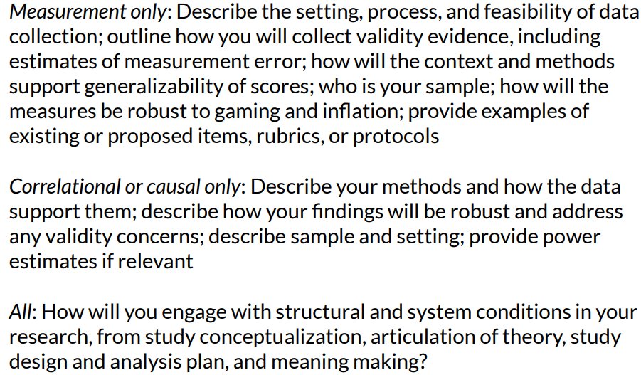 Andrew Ho (@andrewdeanho) on Twitter photo $3M for measurement research & development from <a href="/urbaninstitute/">Urban Institute</a>! I provided some feedback on this RFP, and I love its focus on developing mobility-relevant measures in line with modern measurement standards. LOIs due 4/30.
RFP here: studentupwardmobility.urban.org/sites/default/…
<a href="/NCME38/">NCME</a> <a href="/CarnegieFdn/">Carnegie Foundation</a> $3M for measurement research & development from <a href="/urbaninstitute/">Urban Institute</a>! I provided some feedback on this RFP, and I love its focus on developing mobility-relevant measures in line with modern measurement standards. LOIs due 4/30.
RFP here: studentupwardmobility.urban.org/sites/default/…
<a href="/NCME38/">NCME</a> <a href="/CarnegieFdn/">Carnegie Foundation</a>