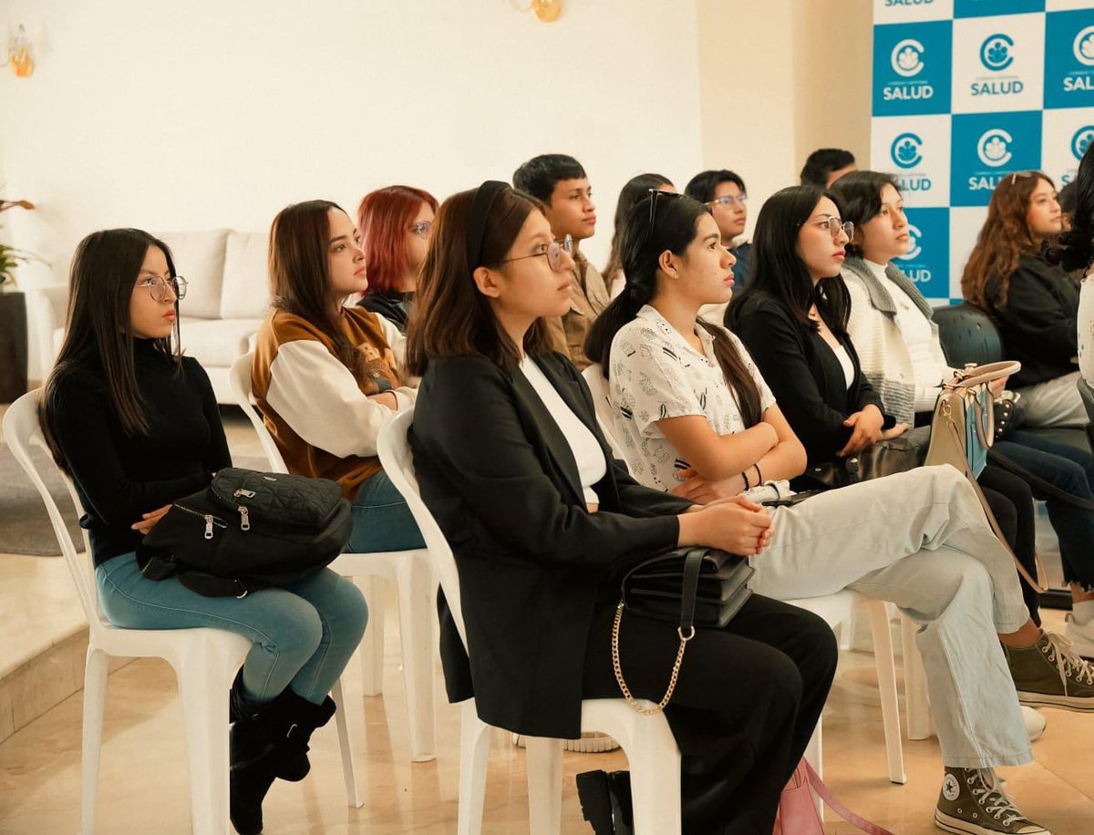 #VinculaciónConlaSociedad 
En colaboración con el Consejo Cantonal de Salud, y con el apoyo de su tutora académica, participaron en un proceso de inducción organizado por nuestra institución.    Este paso marca el inicio de sus prácticas de servicio comunitario.🤝📚