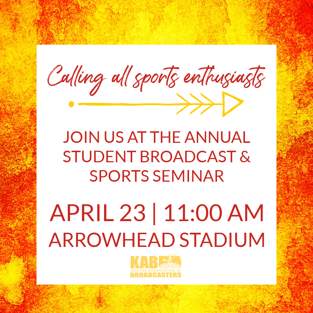 Elevate your game at the Student Broadcast and Sports Seminar on April 23. This event has sessions for both seasoned and novice broadcasters. Join the champions and register today before time runs out.⏰ Information and registration: kab.net/events/student…