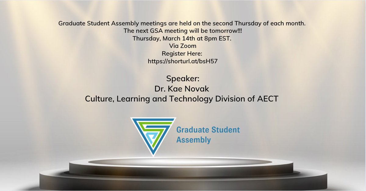 Take advantage of tomorrow's meeting! Here is the link to register:

shorturl.at/bsH57