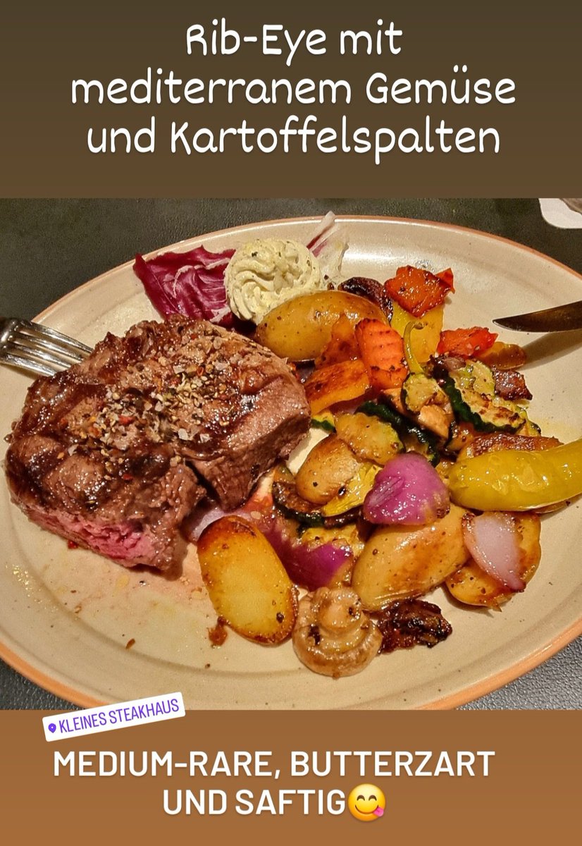 herzenskueche's tweet photo. #Dinner #steak #ribeye #food #foodblogger #scharbeutz #zart #saftig https://t.co/G9AugA0jTz