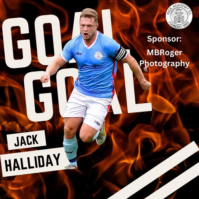 WickAcademyFC's tweet photo. 15 minutes - goal for Wick Academy, Jack Halliday. Stfc 0 Wafc 1. https://t.co/LVdqZYZnhK