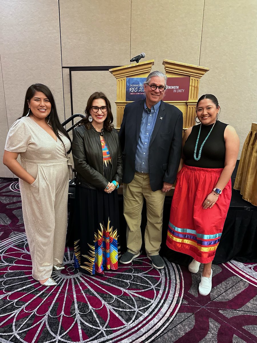 advancenativepl's tweet image. We were honored to join @IndianCountry on stage at RES 2024 for a conversation about the power of the #NativeVote! Our co-founder @LtGovFlanagan shared more about our partnership with ICT tracking Indigenous candidates, the importance of Native representation, &amp;amp; more.