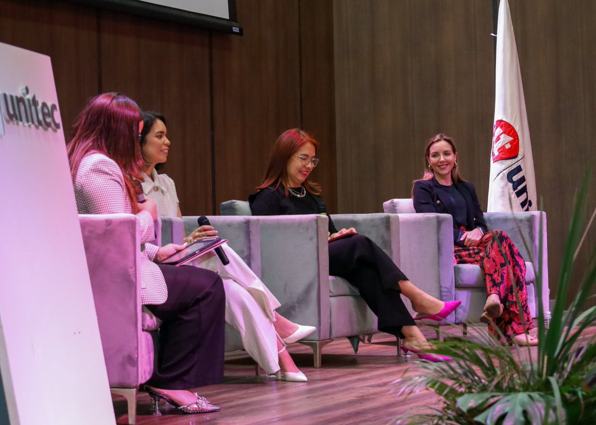 Our Executive VP spoke at a panel yesterday in honor of International Women's Day, sharing experiences and insights with students from Unitec. We continue empowering and supporting young Honduran professionals! 💪🏼
