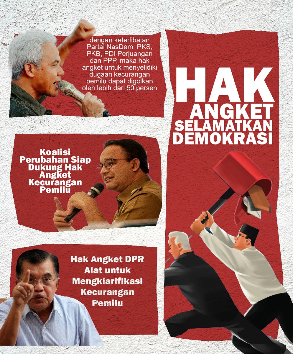 Yuk yang sudah bangun sahur ayo mulai angkat rame-rame tagarnya, sampe DPR mulai bersidang : 

#HakAngketSebentarLagi