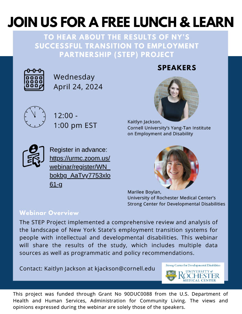 Strong Center for Developmental Disabilities tweet media