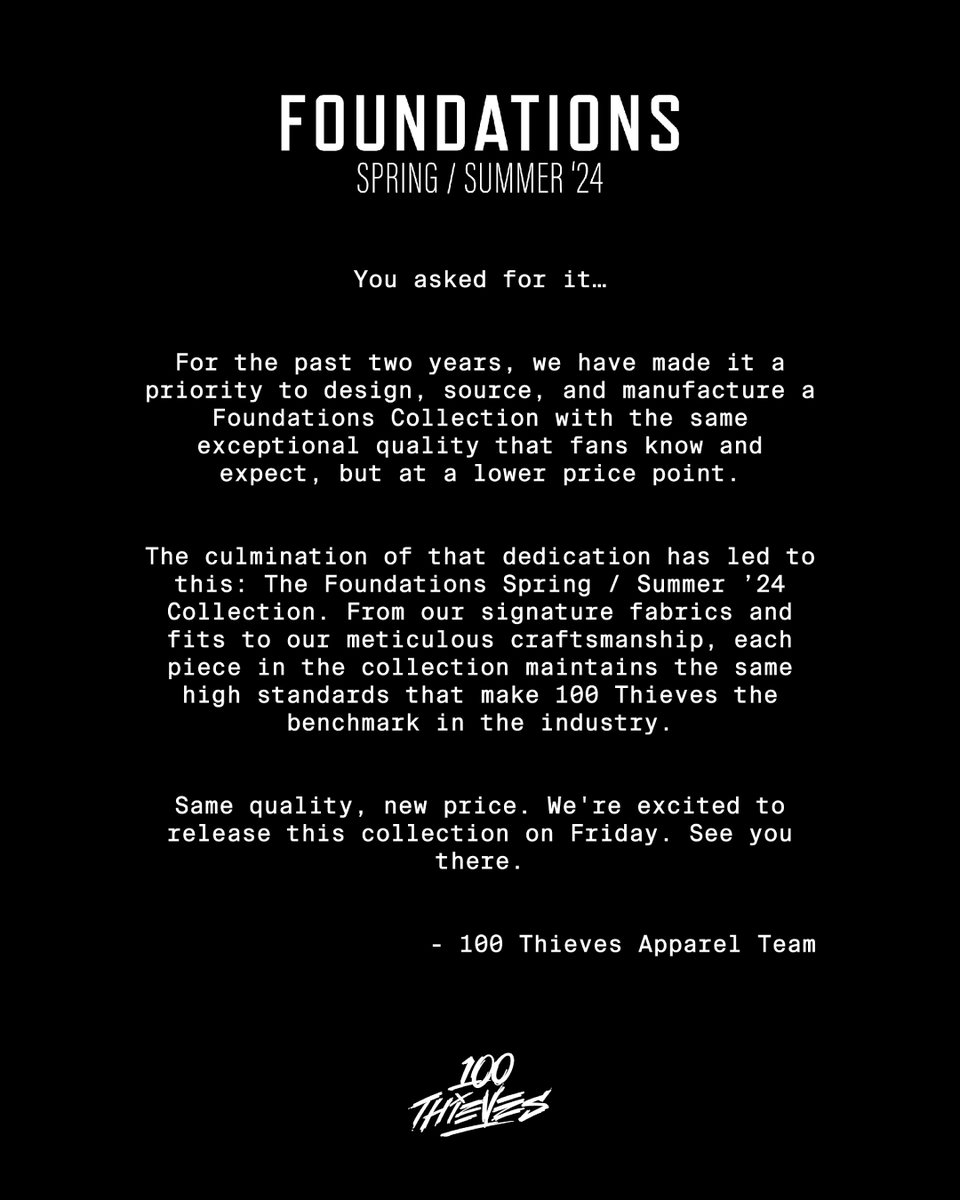 100 Thieves tweet media