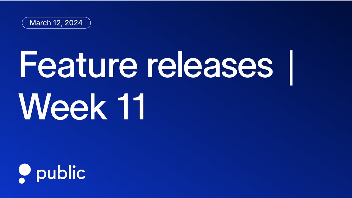 We recently added real-time options data, recurring deposits for high-yield cash accounts, and an improved bond trading experience. This week, we've added thousands of options contracts, enhanced our AI capabilities, and more. Keep your feature requests coming.