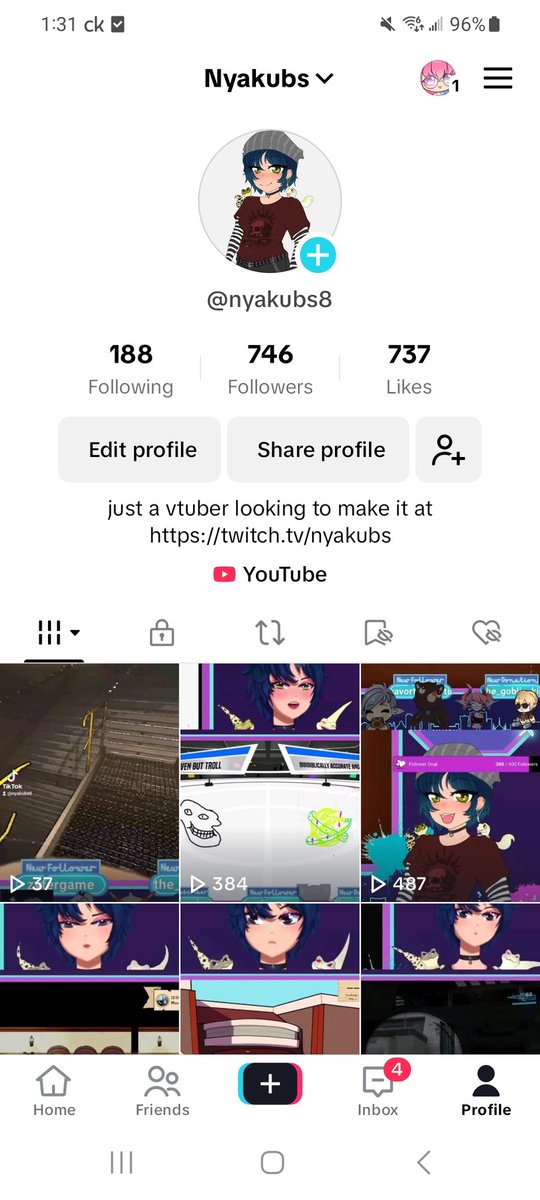 Nyakubs Punk Catgirl Vtuber 🐈‍⬛️|| DEBUT MAY 25TH tweet media
