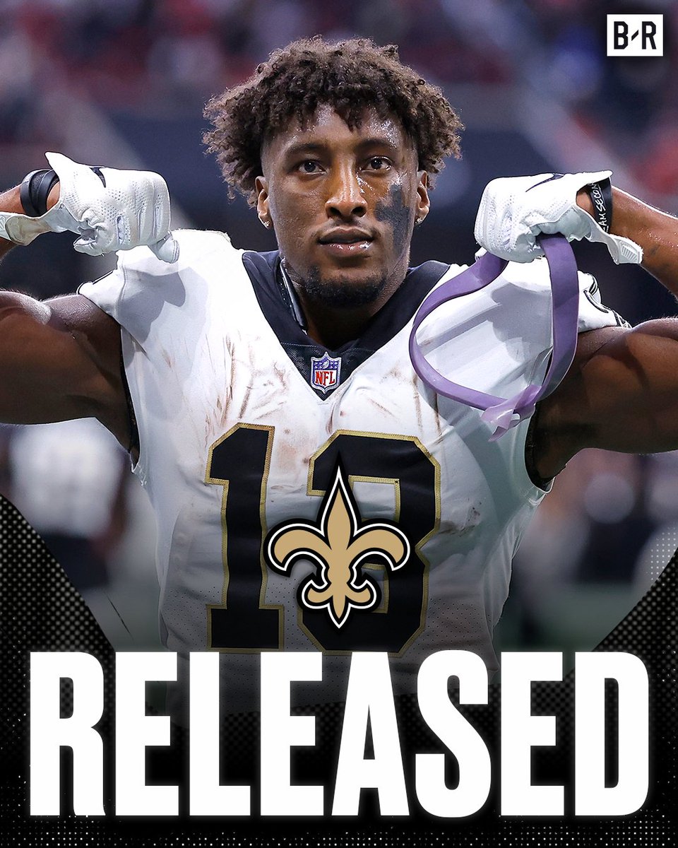 Former All-Pro and OPOY WR Michael Thomas has been designated as a post-June 1 release from the Saints after failing a physical