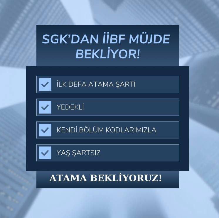 filizturan50's tweet photo. @iibfbirlik_ @isikhanvedat @lutfiayddin @KavgaciAH @AtaySalim @gulmeznese @tccbiko @csgbakanligi @sgksosyalmedya 1 milyon mezunu olan iktisadi ve idari bilimler fakültesinin  talepleri
❗️P3 puan türünden İİBF'ye bölüm ayırt etmeksizin kadro tahsisi
❗️Kadro yakmaya izin vermeyecek bir mevzuat düzenlemesi
❗️ 35 Yaş sınırlamasının kaldırılması

SGKdanKadro LisanstanOy https://t.co/op4LIZersJ