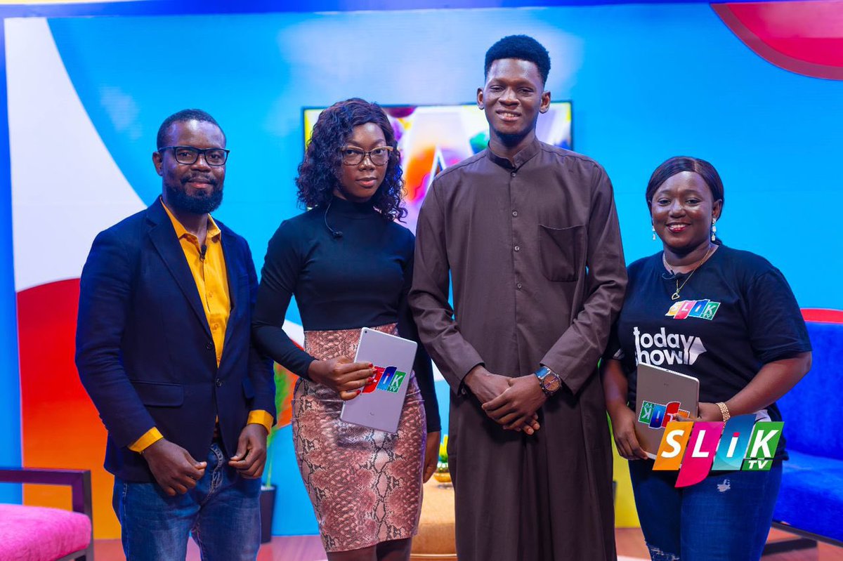RapRampageSl's tweet photo. Rap Rampage Season 1 first runner-up, Yung Slim Bhado, had an exclusive interview on Slik TV's Today Show. 
During the conversation, he shared insights into his future plans
#sliktv #yungslim https://t.co/LcEyGejUrs