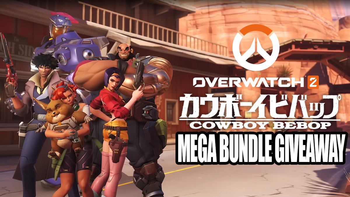 Super Gibby (@super_gibby) on Twitter photo I’m giving away one Cowboy Bebop x OW2 Mega Bundle!
How to enter:
★ follow <a href="/Super_Gibby/">Super Gibby</a>
★ Like & retweet this post
★ tag your duo and tell me your favorite map!
Winner announced in 7 Days! I’m giving away one Cowboy Bebop x OW2 Mega Bundle!
How to enter:
★ follow <a href="/Super_Gibby/">Super Gibby</a>
★ Like & retweet this post
★ tag your duo and tell me your favorite map!
Winner announced in 7 Days!
