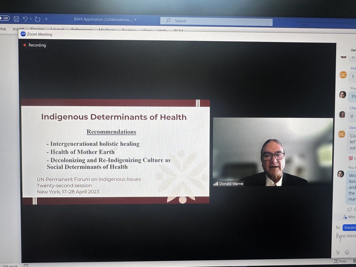 Today’s ⁦@JHhealthequity⁩ Jam Session was a powerful journey through history to the present to learn about Indigenous health disparities. Thank you ⁦@donaldwarnemd⁩ for your leadership and advocacy! We look forward to future collaborations.