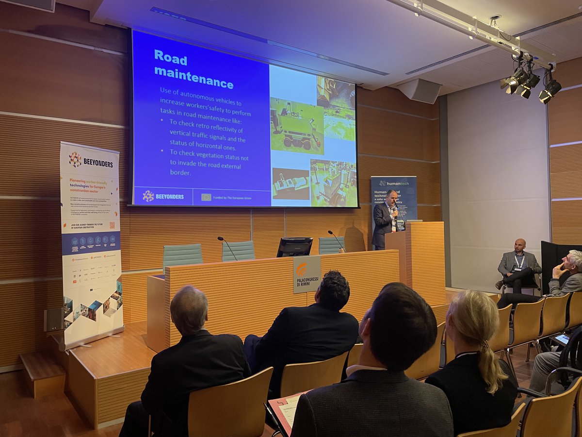 <a href="/beeyondersEU/">BEEYONDERS</a> <a href="/robetarme/">RoBétArmé Project</a> <a href="/eu_Robotics/">euRobotics</a> <a href="/DFKI/">DFKI</a> <a href="/HorizonEU/">Horizon Europe 🇪🇺</a> 👉 Antonio Alonso Cepeda and Dimitris Giakoumis have also introduced our sister projects, <a href="/beeyondersEU/">BEEYONDERS</a> and <a href="/robetarme/">RoBétArmé Project</a>, with which we created the #Tech4EUconstruction cluster and organised this workshop.

Learn more about our cluster: humantech-horizon.eu/tech4euconstru…

#ERF2024