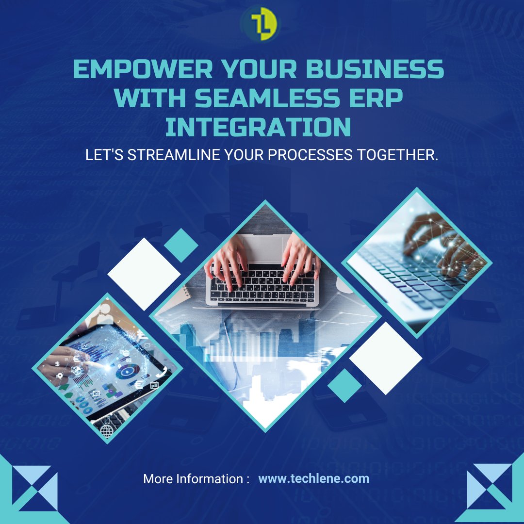 techlene_sspl's tweet image. Streamline your business with seamless ERP integration. Let&apos;s empower your processes together for optimal efficiency. Unlock growth potential and streamline operations effortlessly. Get started now

#erp #erpsoftware #erpsystems #erpintegration #erpimplementation