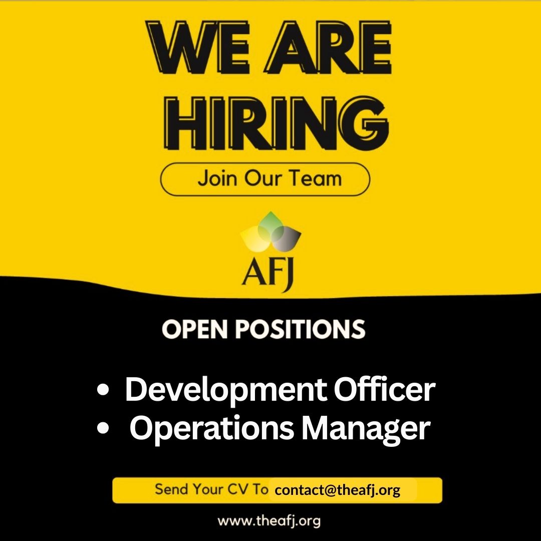 The AFJ is a registered 501 c 3 #nonprofit organization supporting programs in Education, Healthcare and Economic Development for over 40 years in Jamaica. Join us in helping to transform lives and in making tangible impact. These are hybrid positions that are based remotely.