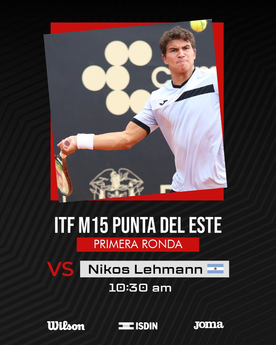 Inicia un nuevo mes de competencia 

#Wilson I #Joma I #IsdinColombia #TeamMatchTenis