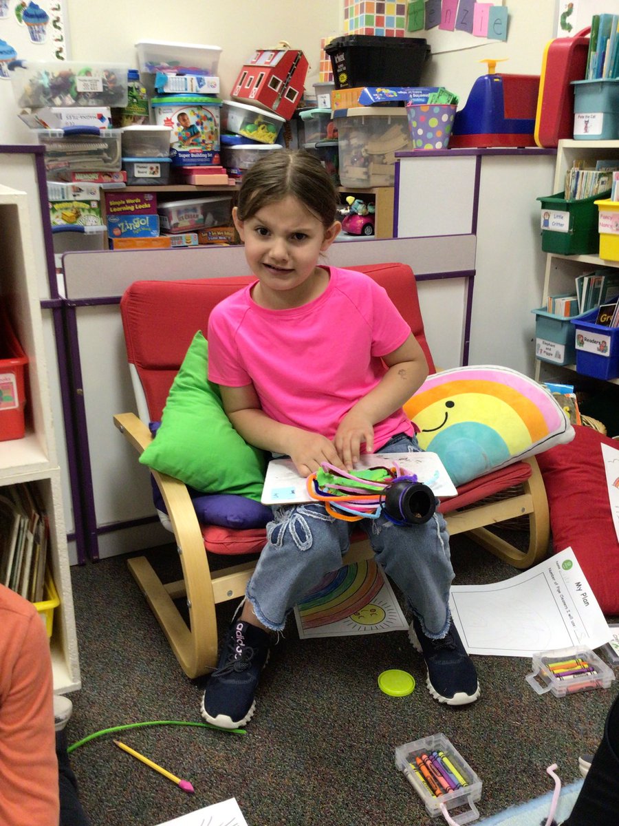 Kindergarten critical thinking activity! Building a strong rainbow to see how many pennies it can hold! <a href="/CrossCounty1/">Cross County</a>