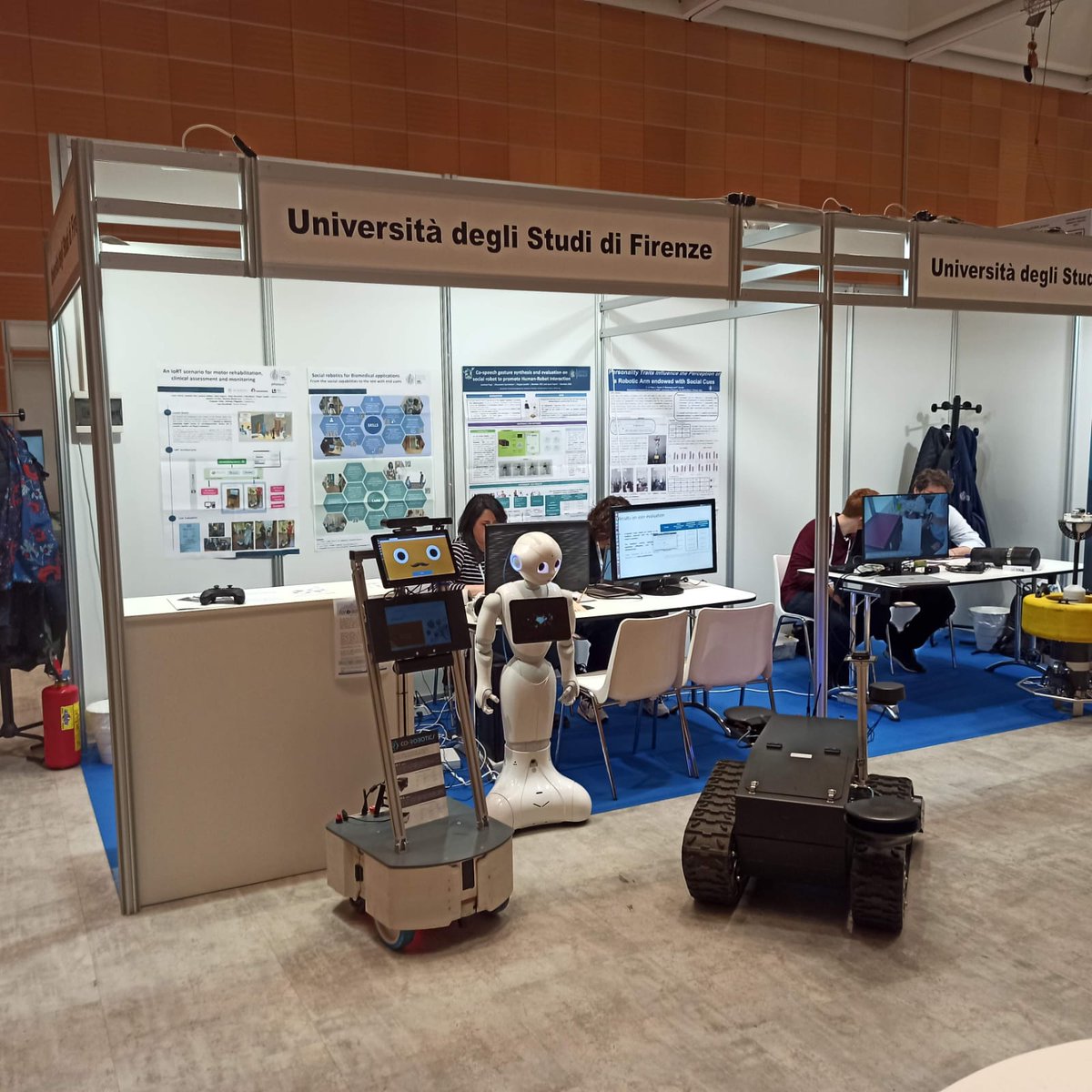 Co-Robotics (@coroboticswm) on Twitter photo Our robots had an exciting reunion at the ERF 2024 with <a href="/AssistiveLab/">BioRoboticsLab</a>! ๐ค๐ซ A fantastic blend of innovation and camaraderie. #RoboticsReunion #ERF2024 #Biorobotics #InnovationInAction Our robots had an exciting reunion at the ERF 2024 with <a href="/AssistiveLab/">BioRoboticsLab</a>! ๐ค๐ซ A fantastic blend of innovation and camaraderie. #RoboticsReunion #ERF2024 #Biorobotics #InnovationInAction