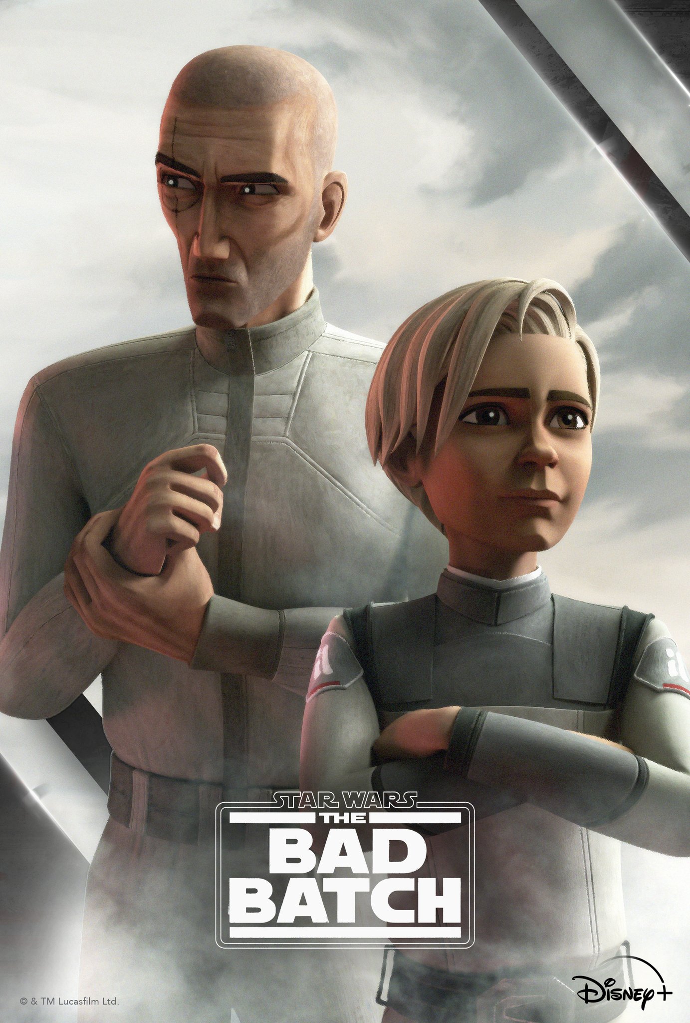 Star Wars Bad Batch S3 karakterposters op Disney Plus België 