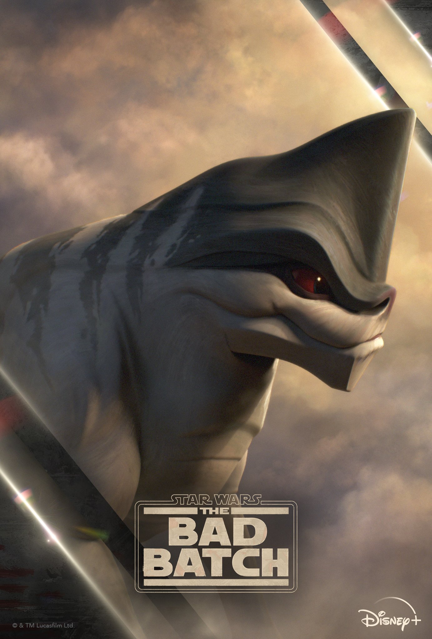 Star Wars Bad Batch S3 karakterposters op Disney Plus België 