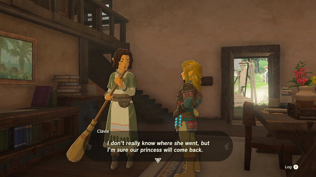 Kelltale's tweet photo. Bitch, this is MY house. Who are you?! #TearsOfTheKingdom #Zelda #NintendoSwitch https://t.co/8hPJmdT5Oq