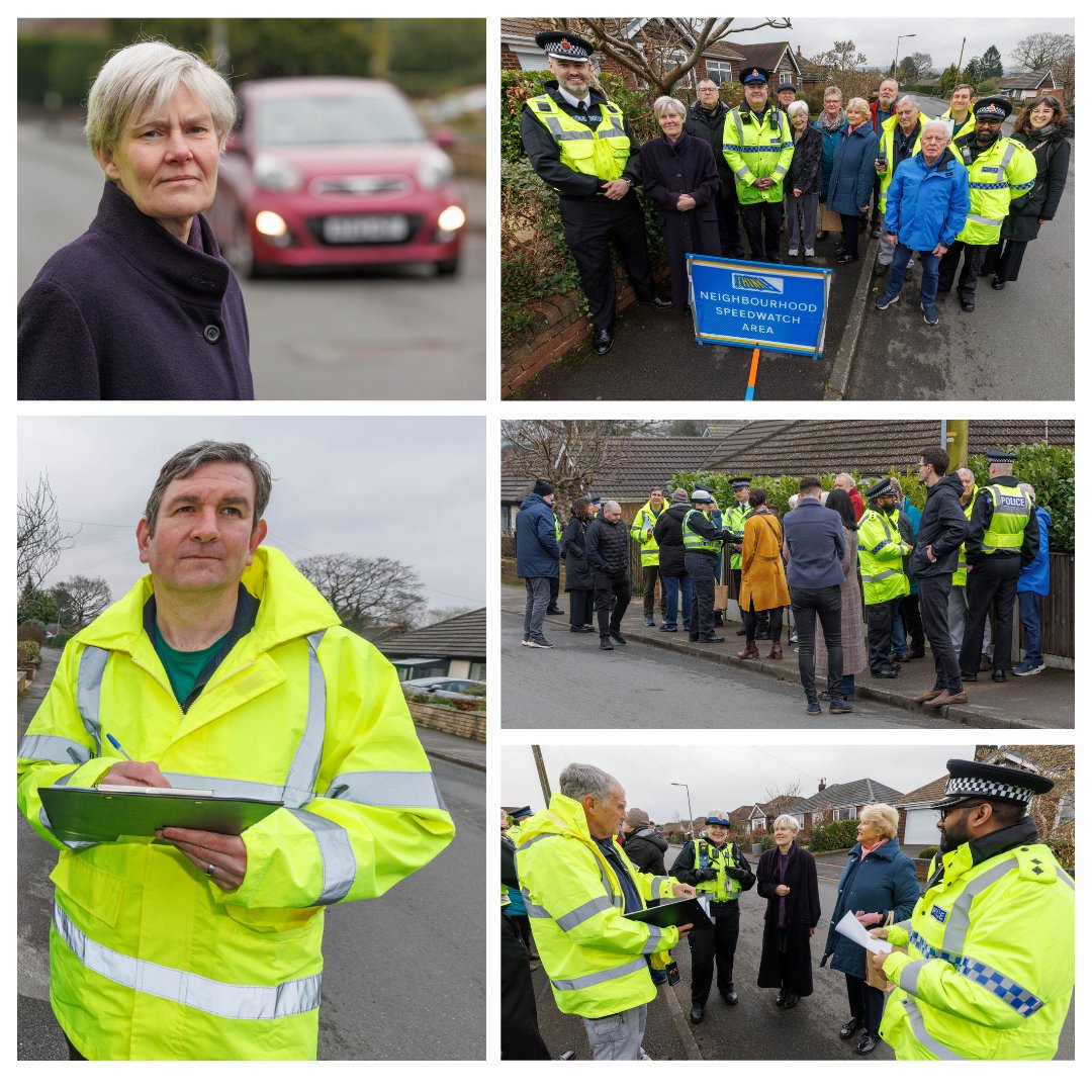 #NEWS | Community Speedwatch scheme launched across GM. Officers alongside Deputy Mayor for Greater #Manchester Kate Green, and local residents from High Lane in #Stockport, met to discuss their plans around speeding drivers in the local area. Read more: orlo.uk/AzSUm