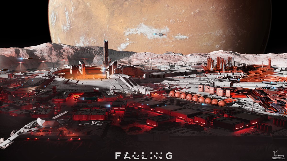 Z7000k's tweet image. Gulliver Base designed for the Might of Mars cinematic.   

#FallingFrontier 
#b3d 
#conceptart 

artstation.com/artwork/49GL31