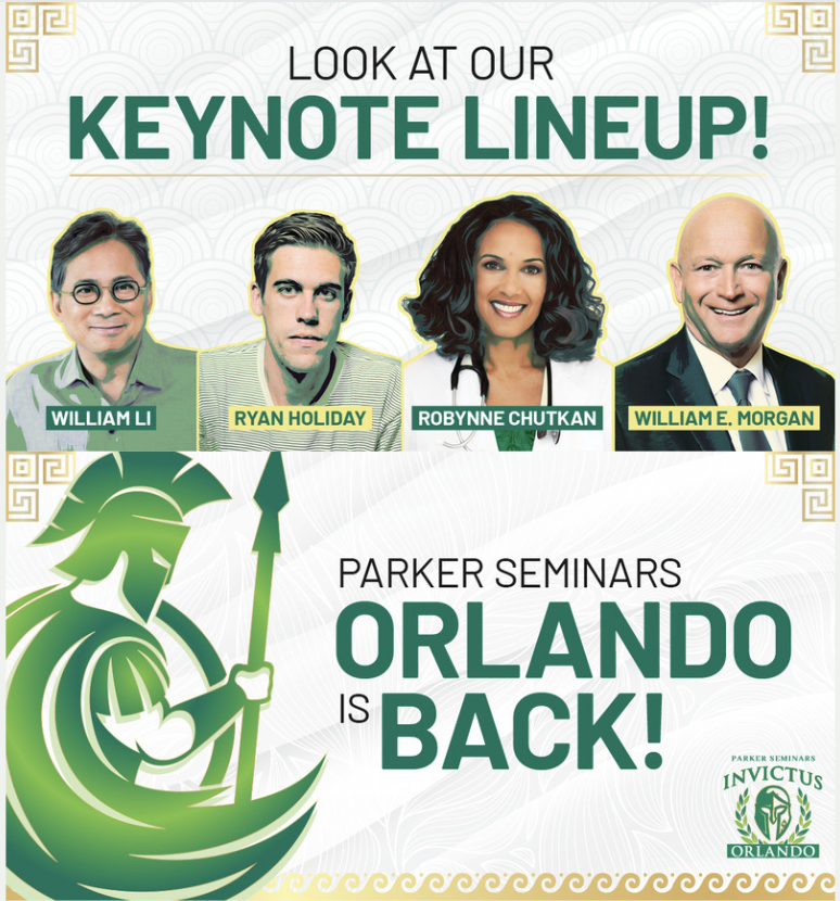 Join us June 7-9, 2024, when Parker Seminars brings learning opportunities, Expo Hall, fun, and networking to Florida. Learn more and register today at orlando.parkerseminars.com .