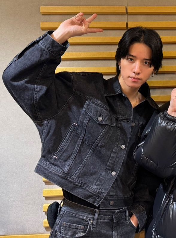 Acne Studios デニムジャケット リラックスフィット Acne Studios - デニムジャケット - リラックスフィット - ブラック