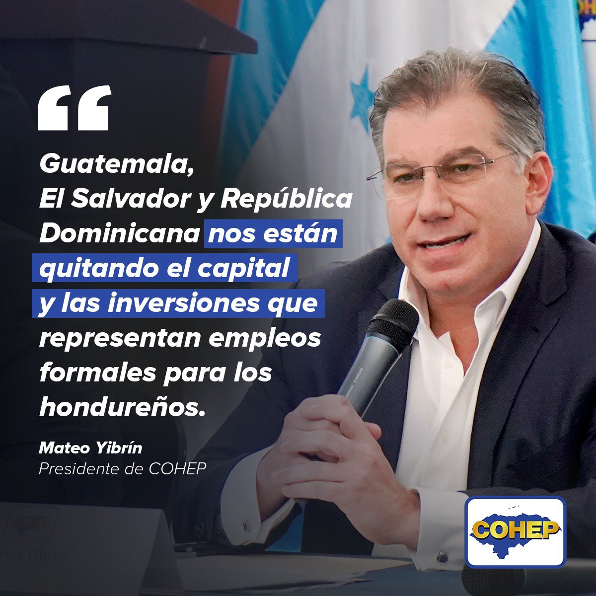 COHEPHonduras's tweet photo. #MasEmpleo #MasInversion #PactoPorElEmpleo @myibrin https://t.co/79E21QfhO5