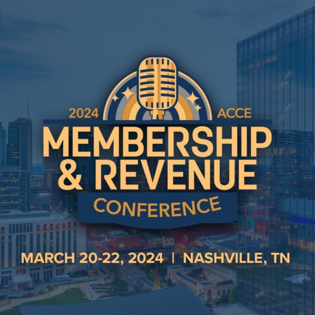 We're looking forward to visiting with the #chamberpros at the @accehq Membership & Revenue Conference in Nashville, TN! #ACCEevents #SmarterAssociationSoftware #GrowthZoneAMS #GrowthZone #chamberofcommerce #ChamberMaster