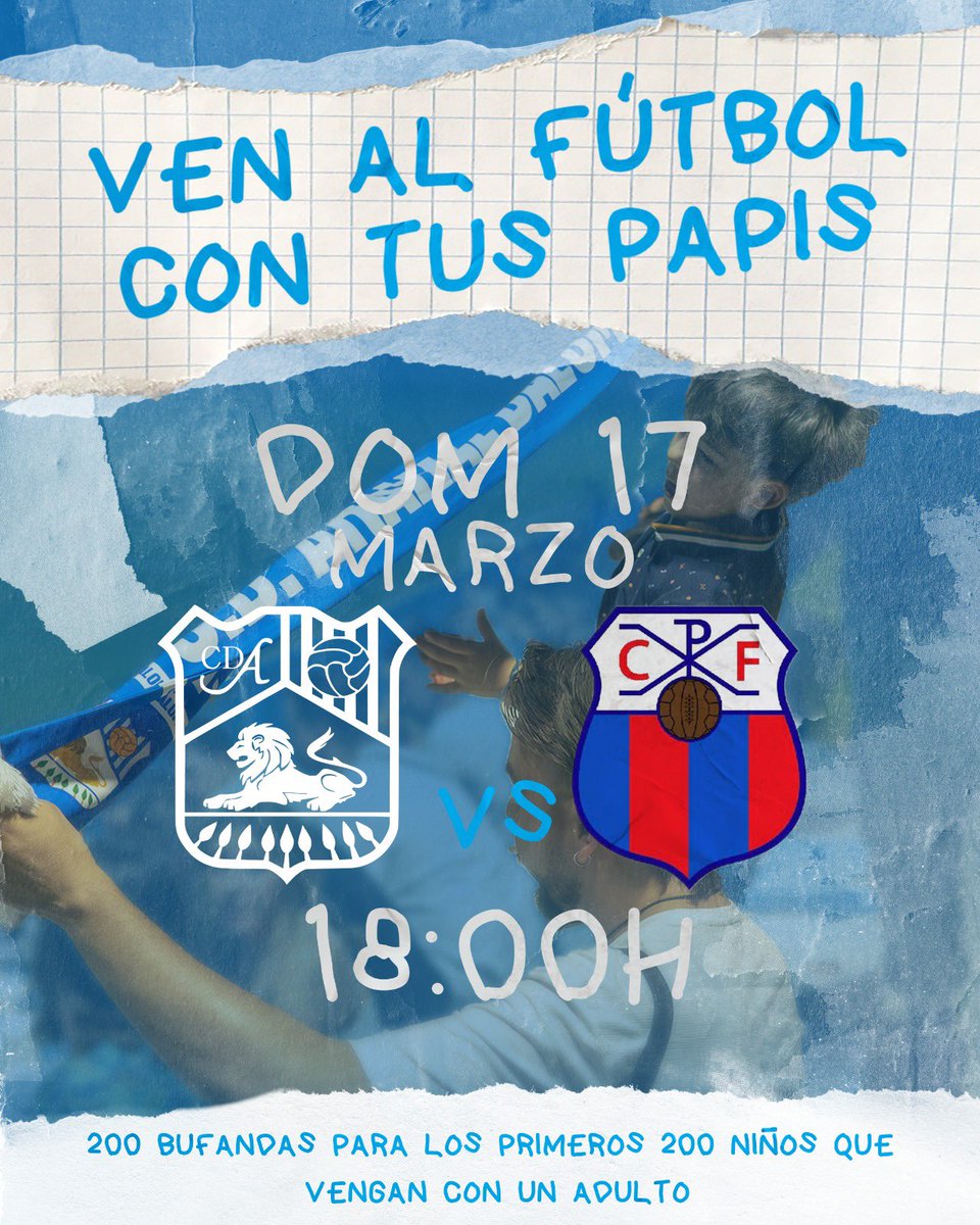 CDArahalBpie's tweet image. ⚽DIA DE PARTIDO⚽

En esta nueva jornada queremos darle los mas pequeños el protagonismo. 
Se repartiran 1000 entradas en los colegios de primaria esta semana, ademas habrá un regalo para los primeros peques que lleguen acompañado de un adulto(que pague su entrada o sea socio)