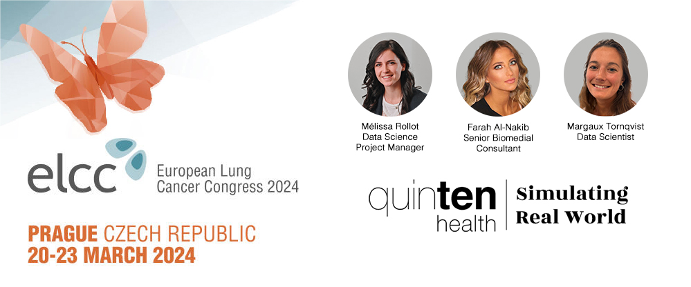 [#QuintenHealth - 📆 #Event]
We are pleased to attend the European Lung Cancer Congress 2024 in Prague, March 20-23, underscoring our commitment to remain at the forefront of #LungCancer research and therapeutic advances.

🌟 Let's connect.

#ELCC24 #Oncology #AI <a href="/myESMO/">ESMO - Eur. Oncology</a> <a href="/IASLC/">IASLC</a>