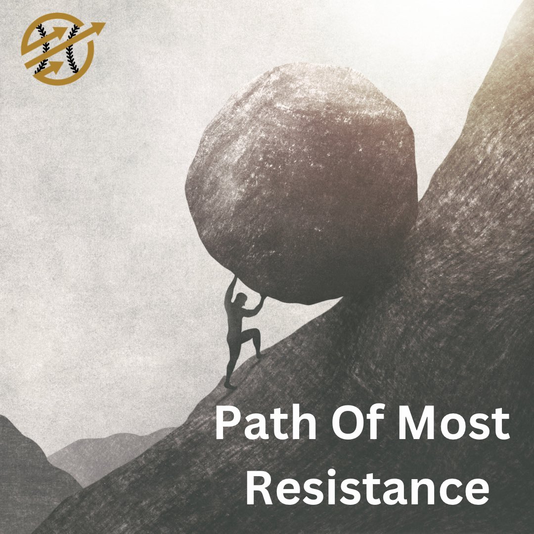 Every obstacle is an opportunity for growth. Embrace the journey of the path of most resistance, for it’s through struggles that we forge our strength and resilience. 💪 #PathOfMostResistance #StrengthThroughStruggle #KeepPushingForward