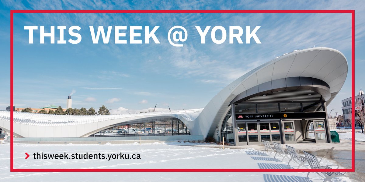 This edition of This Week @ York features several important announcements including the Robert J. Tiffin Award nominations, note-taking essentials, a beginners knitting class and more! Catch up on every edition ➡️ thisweek.students.yorku.ca | #YorkU