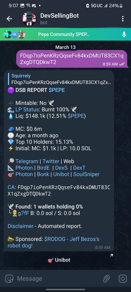 squirrelydlt's tweet photo. Feels good man. #pepe #pepecommunity  #pepecommunitysol #pepesolana #pepesolmeme
@Pepesolmeme 
@pepecoineth https://t.co/WujhMQjH34

https://t.co/bi0AsJicLZ

https://t.co/s6pZL7E69Y

CA:
FDqp7ioPenKRzQqseFv84kxDMUT83CX1qZxgDTQDkwT2 https://t.co/935Kan7lZY