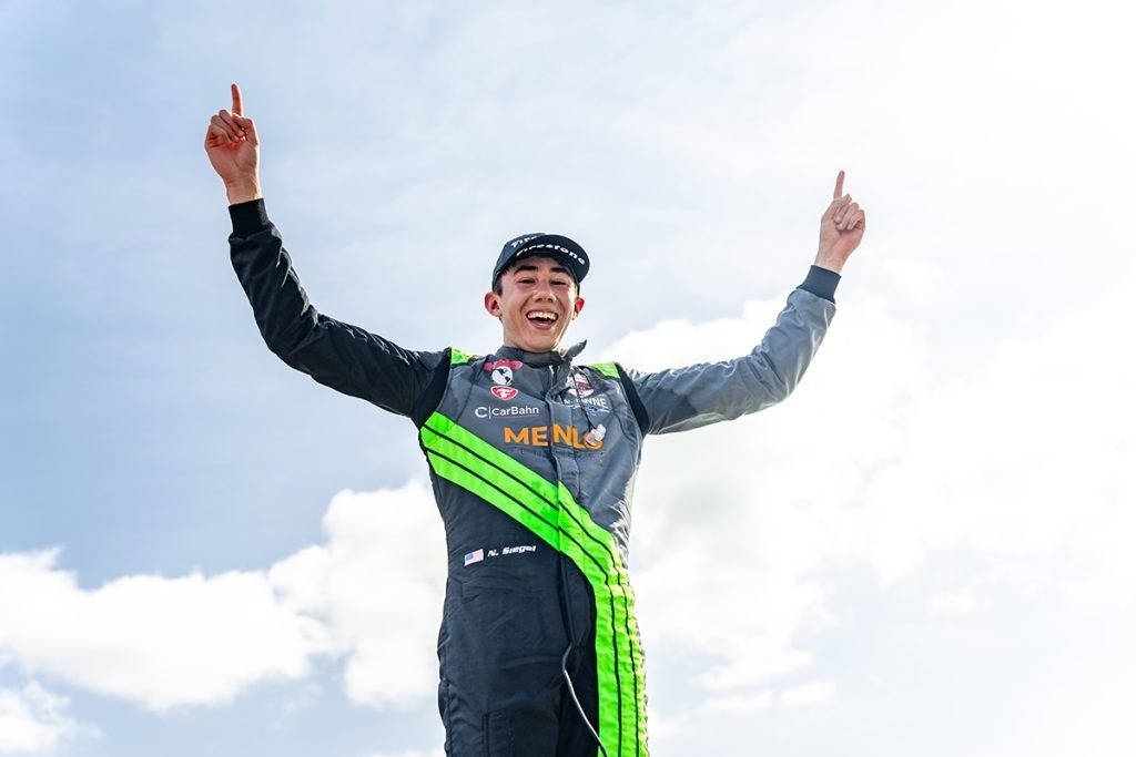 Nolan Siegel Wins 2024 INDY NXT by Firestone Season Opener for HMD Motorsports 🔗 to the full story ➡️: tinyurl.com/mtkthp79 #HMDMotorsports / #INDYNXT / #INDYCAR / @indycar / @indynxt / @FirestoneTires