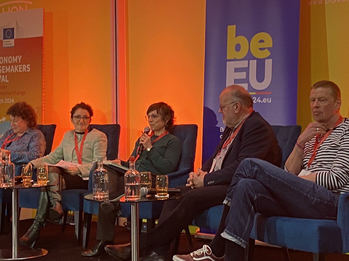 Our <a href="/EUBioeconomy/">European Bioeconomy Alliance</a> representative <a href="/fannypomme/">Fanny-Pomme Langue</a> introduces our #Manifesto and adds two key words to the day’s conversation: local and rural, promoting our decentralised #EUBioeconomy #supply chains, and cooperation with the #YOUTH